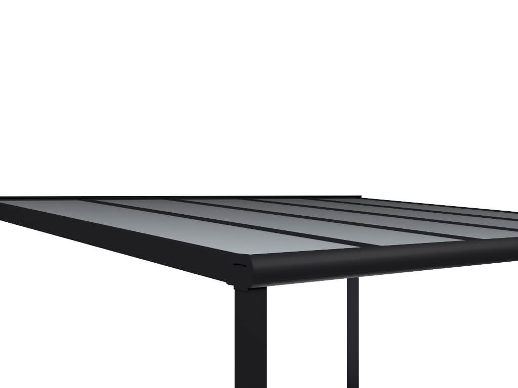 Doppelcarport mit Polycarbonat 5x6