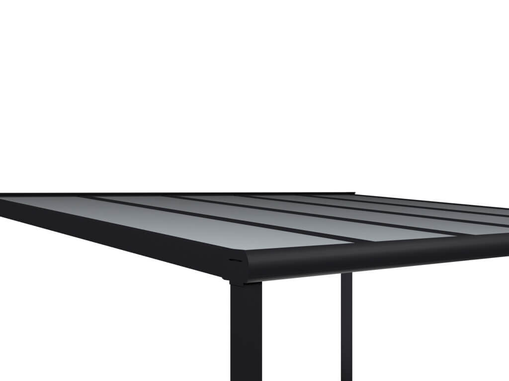 Einzelcarport Polycarbonat 6x4 Einzelcarport Polycarbonat und Aluminium 4x6 m