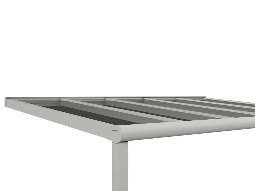 5x3 Anlehncarport Glas